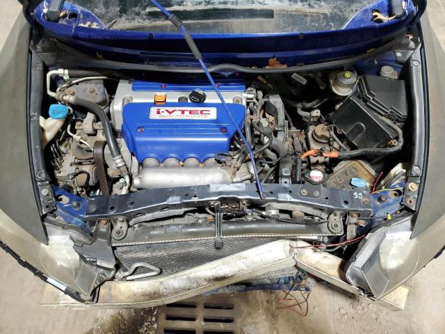 2HGFA55577H710755 - 2007 HONDA CIVIC SI BLUE photo 11