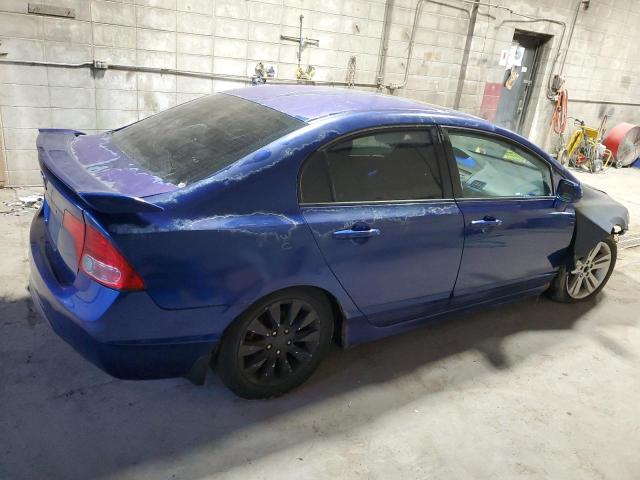 2HGFA55577H710755 - 2007 HONDA CIVIC SI BLUE photo 3