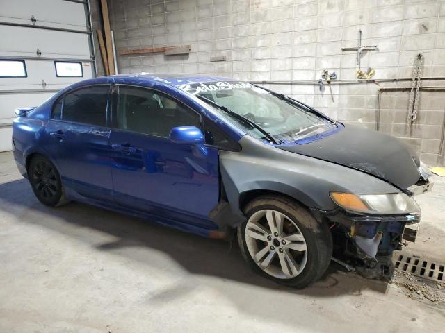 2HGFA55577H710755 - 2007 HONDA CIVIC SI BLUE photo 4