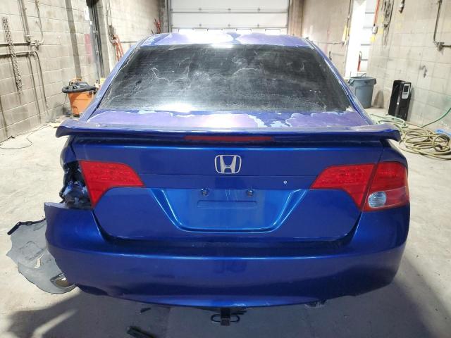 2HGFA55577H710755 - 2007 HONDA CIVIC SI BLUE photo 6