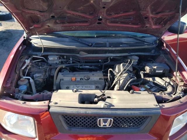 5J6YH18716L004580 - 2006 HONDA ELEMENT EX BURGUNDY photo 11