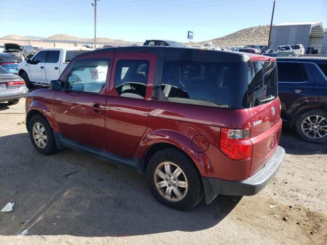 5J6YH18716L004580 - 2006 HONDA ELEMENT EX BURGUNDY photo 2