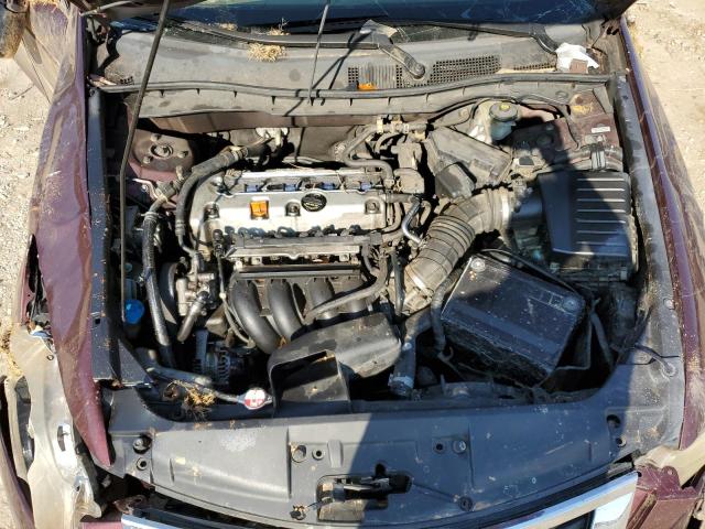 JHMCP26368C011356 - 2008 HONDA ACCORD LX BURGUNDY photo 11