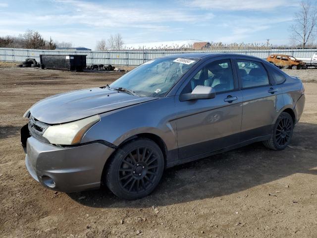 1FAHP3GN4AW181626 - 2010 FORD FOCUS SES GRAY photo 1