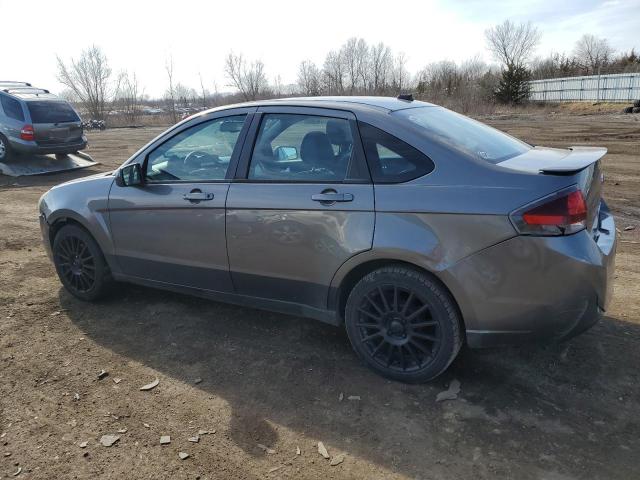 1FAHP3GN4AW181626 - 2010 FORD FOCUS SES GRAY photo 2