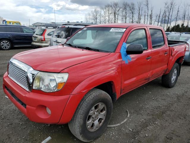 5TEJU62N87Z443530 - 2007 TOYOTA TACOMA DOUBLE CAB PRERUNNER RED photo 1