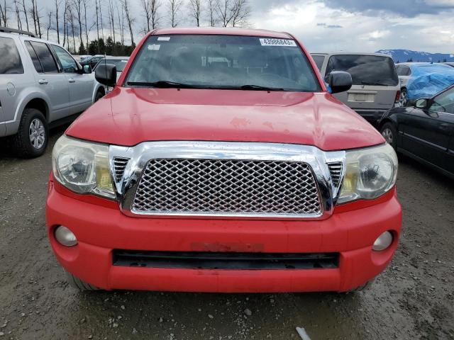 5TEJU62N87Z443530 - 2007 TOYOTA TACOMA DOUBLE CAB PRERUNNER RED photo 5