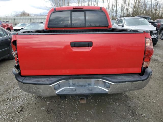 5TEJU62N87Z443530 - 2007 TOYOTA TACOMA DOUBLE CAB PRERUNNER RED photo 6