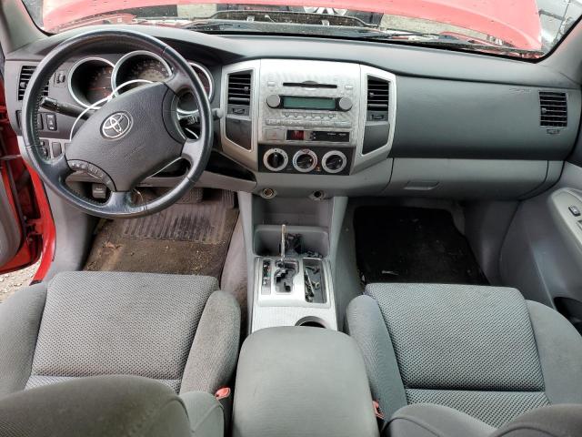 5TEJU62N87Z443530 - 2007 TOYOTA TACOMA DOUBLE CAB PRERUNNER RED photo 8