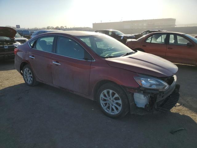 3N1AB7AP4KY264773 - 2019 NISSAN SENTRA S MAROON photo 4