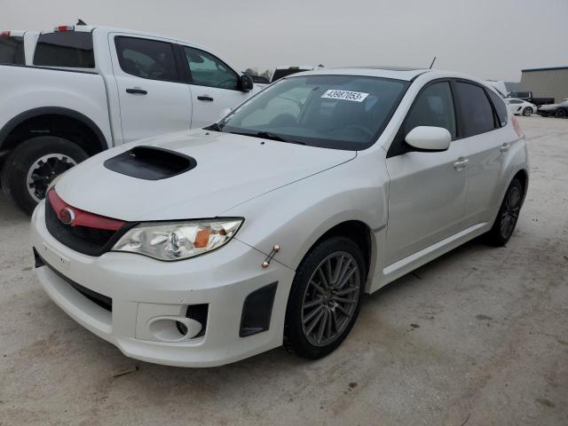 JF1GR7E65CG240642 - 2012 SUBARU IMPREZA WRX WHITE photo 1