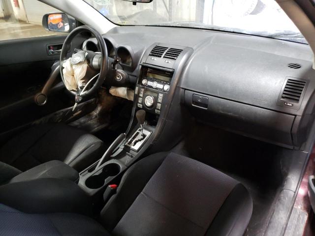 JTKDE167780254094 - 2008 TOYOTA SCION TC BURGUNDY photo 8