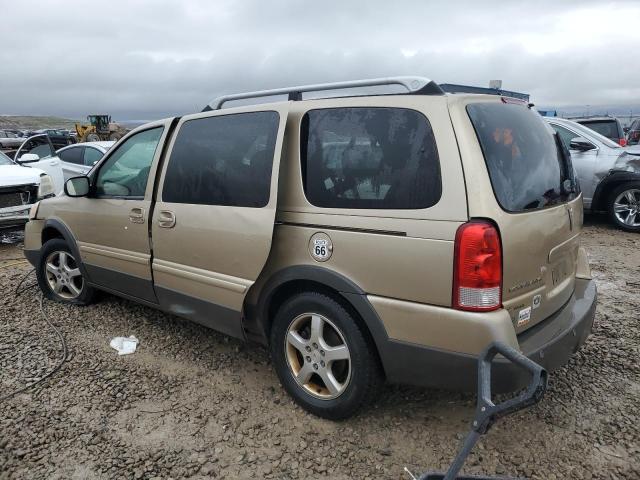 1GMDV33L76D103116 - 2006 PONTIAC MONTANA SV6 TAN photo 2