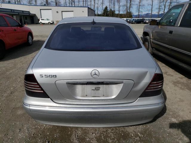 WDBNG75J43A365953 - 2003 MERCEDES-BENZ S 500 SILVER photo 6