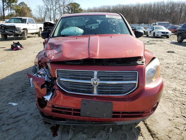 1B3CB3HA8BD111642 - 2011 DODGE CALIBER MAINSTREET RED photo 5