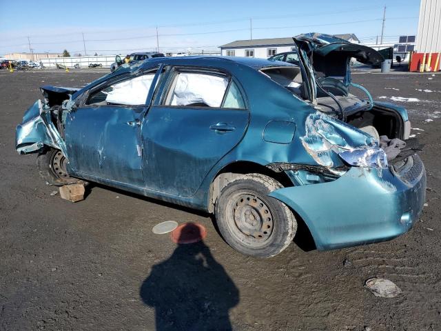 JTDBL40E399020285 - 2009 TOYOTA COROLLA BASE GREEN photo 2