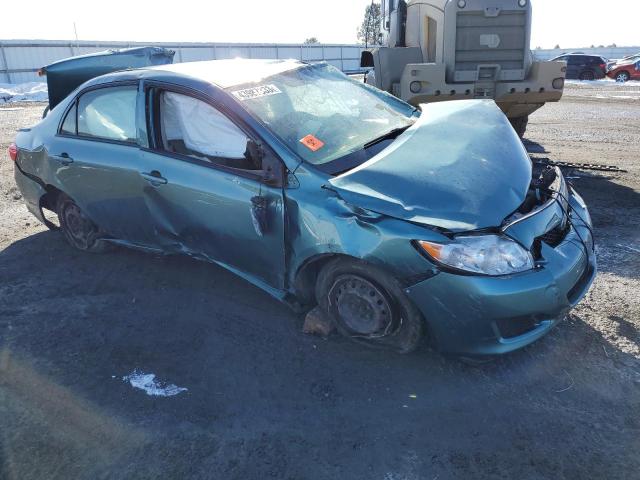 JTDBL40E399020285 - 2009 TOYOTA COROLLA BASE GREEN photo 4