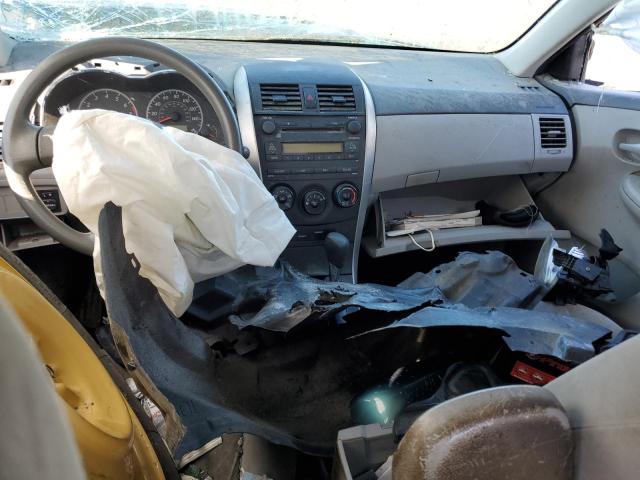 JTDBL40E399020285 - 2009 TOYOTA COROLLA BASE GREEN photo 8