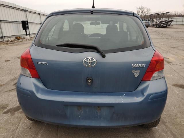 JTDJT903895257496 - 2009 TOYOTA YARIS BLUE photo 6