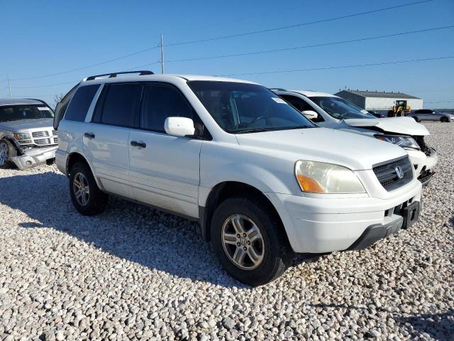 2HKYF18534H573751 - 2004 HONDA PILOT EXL WHITE photo 4