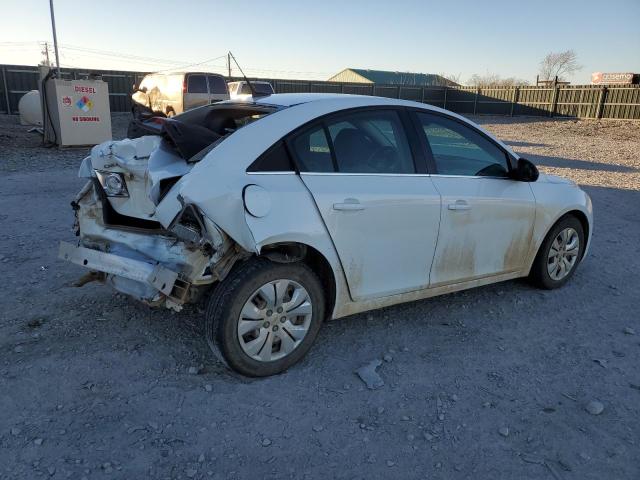 1G1PC5SH5C7192123 - 2012 CHEVROLET CRUZE LS WHITE photo 3