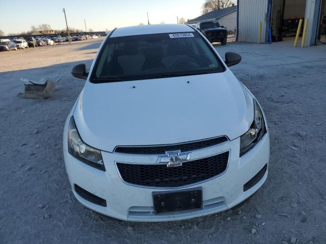 1G1PC5SH5C7192123 - 2012 CHEVROLET CRUZE LS WHITE photo 5