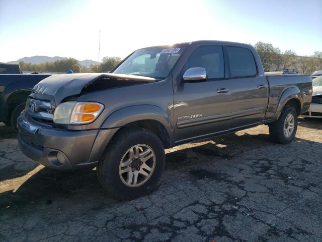 5TBDT44184S458836 - 2004 TOYOTA TUNDRA DOUBLE CAB SR5 GRAY photo 1