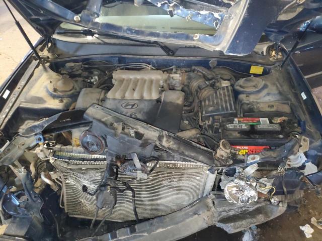 KMHWF35H85A094635 - 2005 HYUNDAI SONATA GLS BLUE photo 11