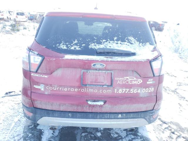 1FMCU9GD8HUE58254 - 2017 FORD ESCAPE SE RED photo 6