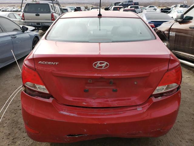 KMHCT4AE3HU173601 - 2017 HYUNDAI ACCENT SE RED photo 6