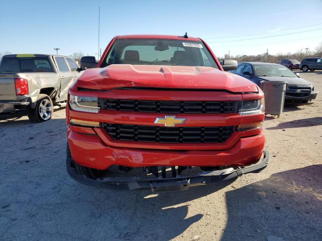 1GCVKPEC6HZ106763 - 2017 CHEVROLET SILVERADO K1500 CUSTOM RED photo 5