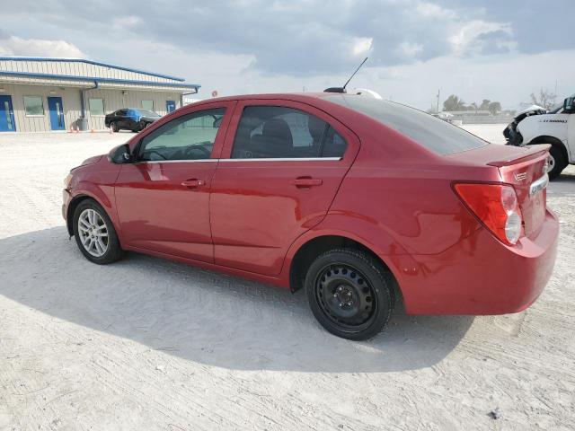 1G1JC5SH5F4182851 - 2015 CHEVROLET SONIC LT RED photo 2