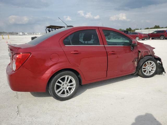 1G1JC5SH5F4182851 - 2015 CHEVROLET SONIC LT RED photo 3