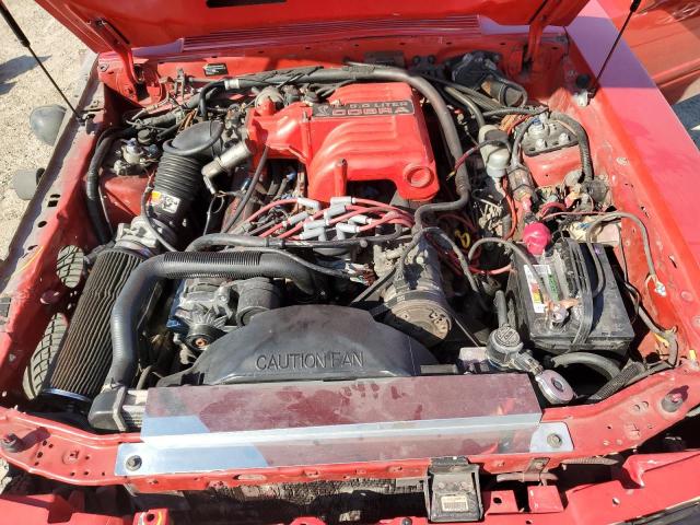 1FACP45E2MF101425 - 1991 FORD MUSTANG GT RED photo 11