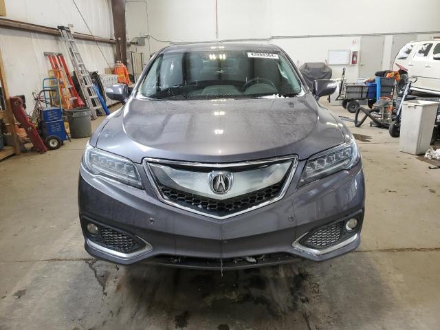 5J8TB4H78HL808673 - 2017 ACURA RDX ADVANCE GRAY photo 5