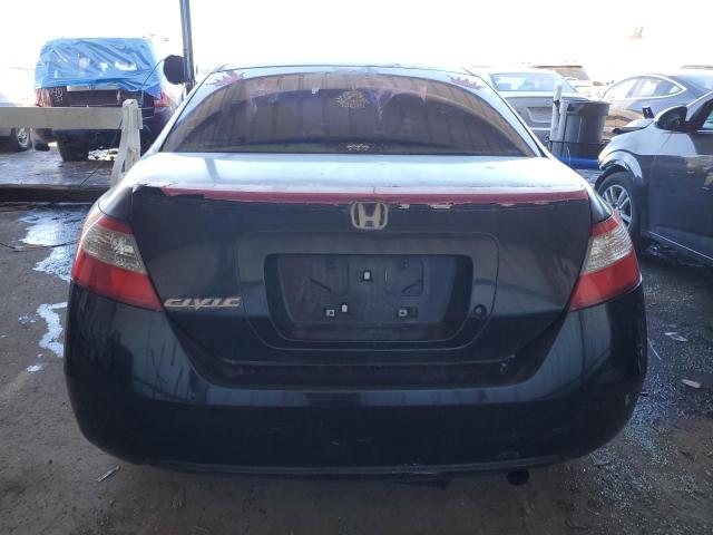 2HGFG11696H514482 - 2006 HONDA CIVIC LX BLACK photo 6