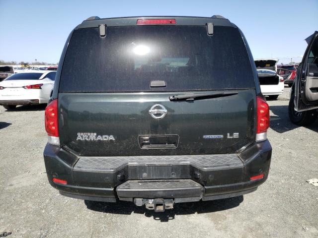 5N1BA08D58N632628 - 2008 NISSAN ARMADA SE GREEN photo 6