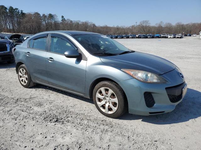 JM1BL1U71D1714801 - 2013 MAZDA 3 I TEAL photo 4