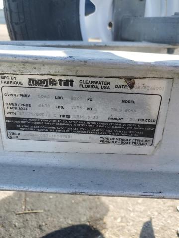 1M5BA202711E58988 - 2001 MAGI TRAILER GRAY photo 10