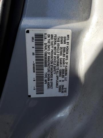 5FNRL18963B068655 - 2003 HONDA ODYSSEY EXL SILVER photo 13