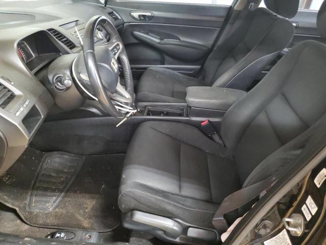 2HGFA1F69AH515943 - 2010 HONDA CIVIC LX-S Siyah fotoğraf 7