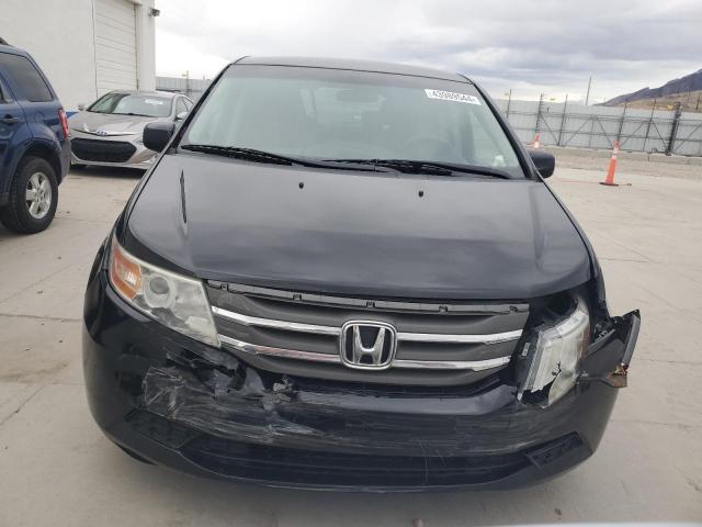 5FNRL5H42CB111464 - 2012 HONDA ODYSSEY EX BLACK photo 5