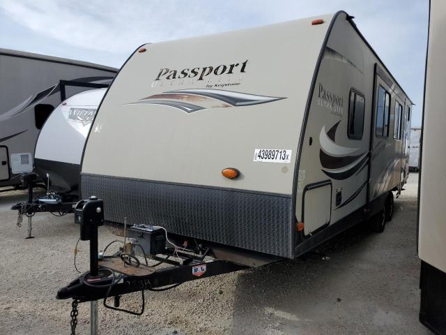 4YDT28120GT410390 - 2015 KEYSTONE PASSPORT ბეჟი ფოტო 2