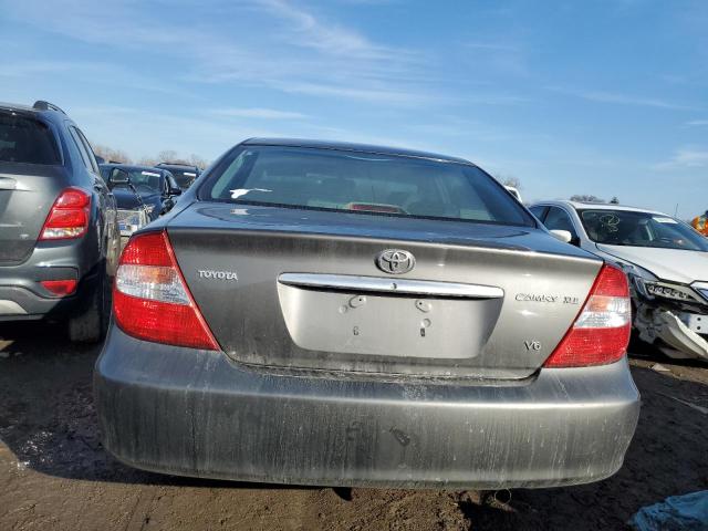 4T1BF30K74U571389 - 2004 TOYOTA CAMRY LE GRAY photo 6