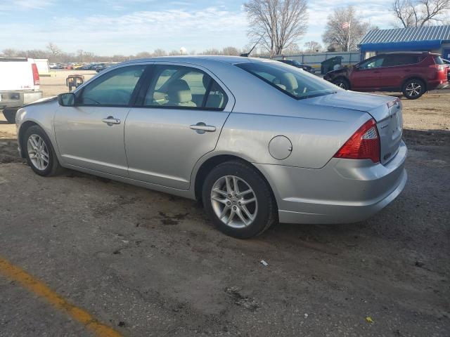 3FAHP0GA5CR269635 - 2012 FORD FUSION S SILVER photo 2