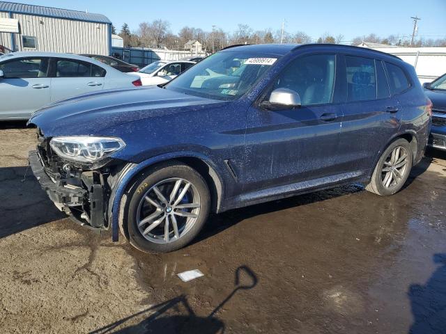 5UXTS3C55J0Y99129 - 2018 BMW X3 XDRIVEM40I BLUE photo 1