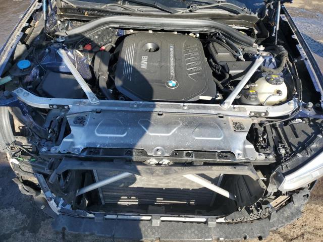 5UXTS3C55J0Y99129 - 2018 BMW X3 XDRIVEM40I BLUE photo 11