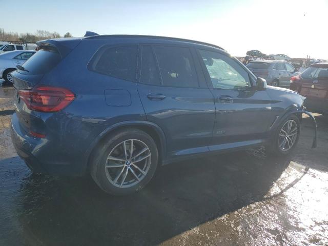 5UXTS3C55J0Y99129 - 2018 BMW X3 XDRIVEM40I BLUE photo 3