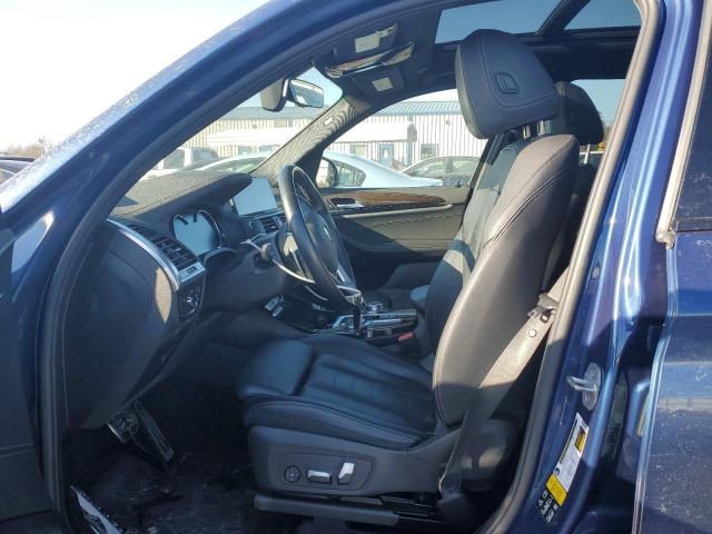 5UXTS3C55J0Y99129 - 2018 BMW X3 XDRIVEM40I BLUE photo 7
