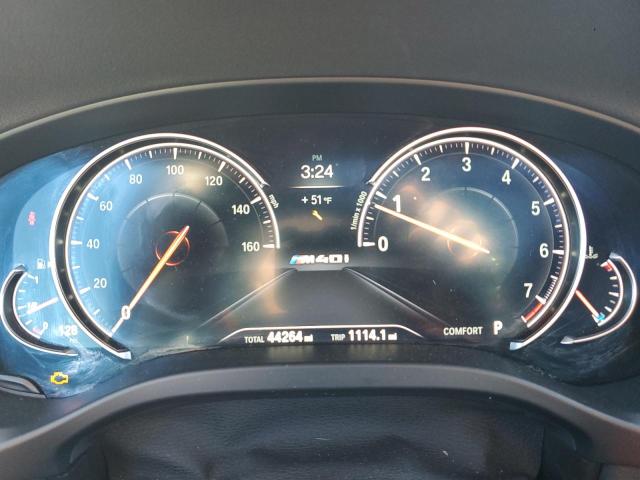 5UXTS3C55J0Y99129 - 2018 BMW X3 XDRIVEM40I BLUE photo 9